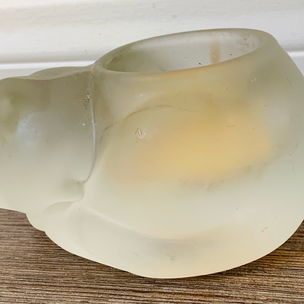 Estée Lauder candle holder